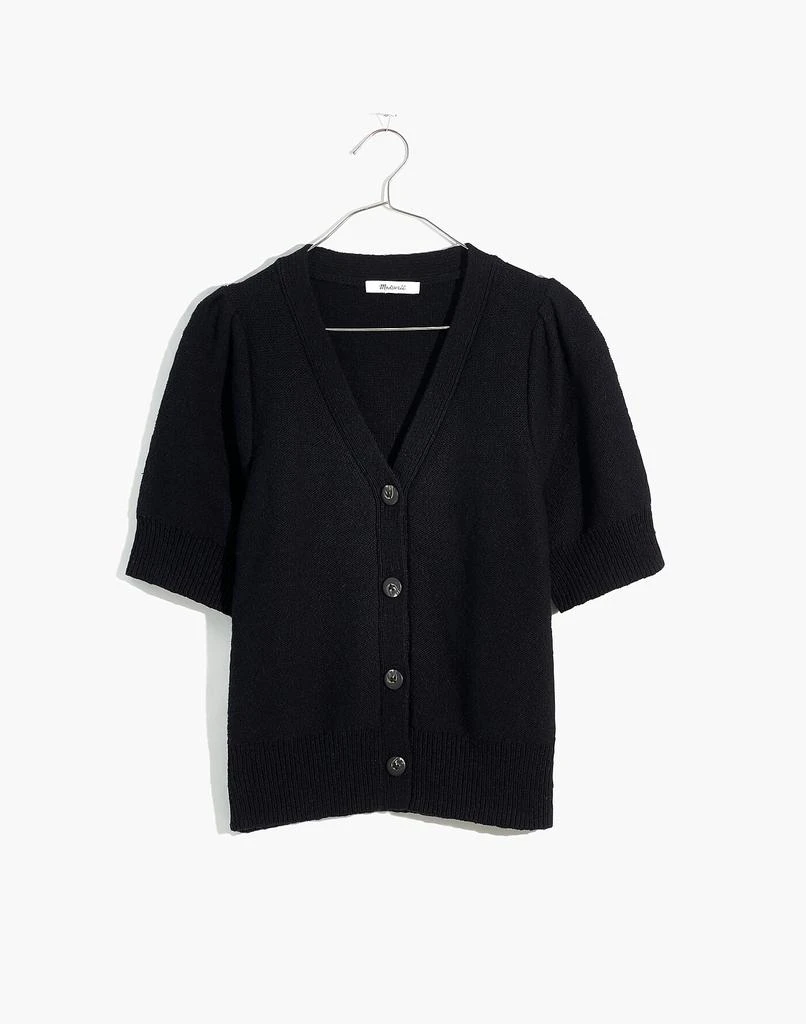 商品Madewell|Short-Sleeve Cardigan Sweater,价格¥394,第4张图片详细描述