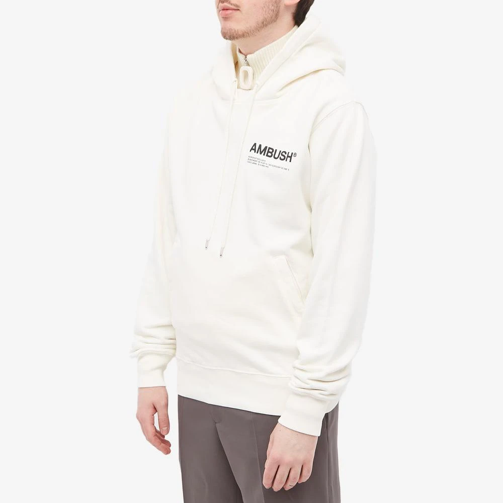 商品Ambush|Ambush Workshop Logo Popover Hoody,价格¥1643,第2张图片详细描述