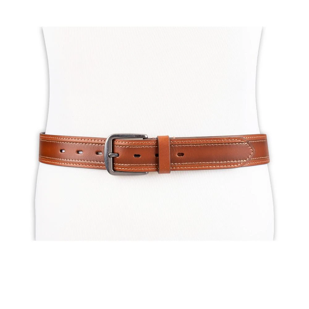 商品Levi's|Men's Stitched Leather Belt,价格¥261,第5张图片详细描述