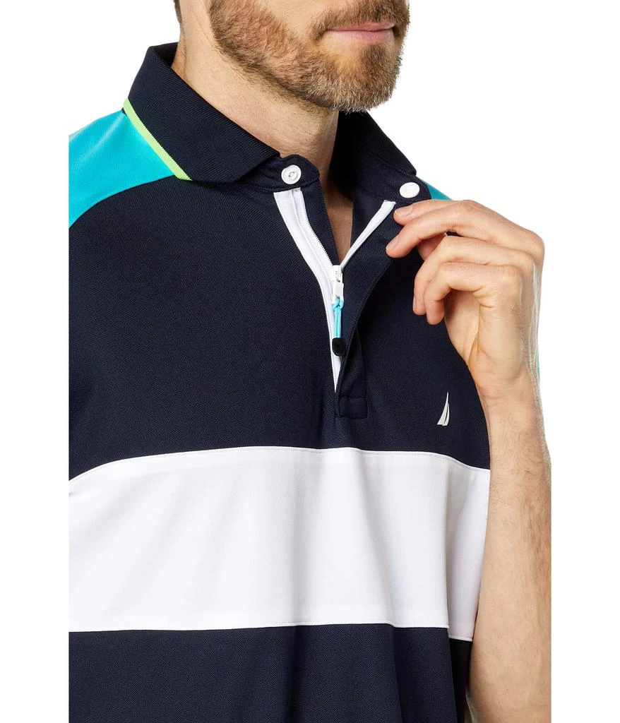 商品Nautica|Navtech Sustainably Crafted Classic Fit Chest-Stripe Polo,价格¥238,第3张图片详细描述