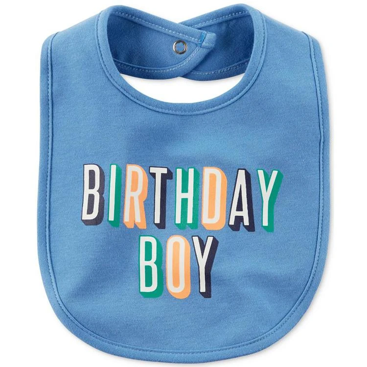 商品Carter's|Birthday Boy Cotton Bib, Baby Boys,价格¥20,第1张图片