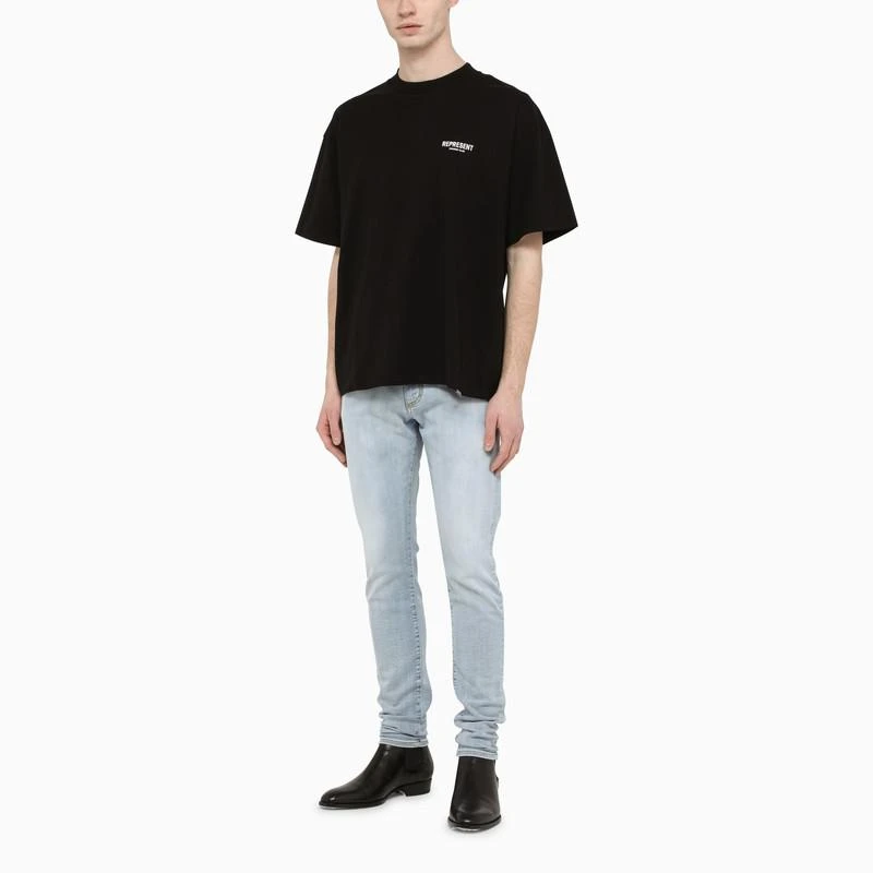 商品Represent|Light blue slim trousers,价格¥671,第2张图片详细描述