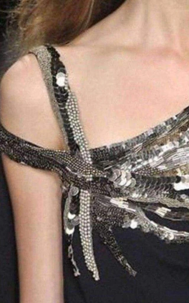 商品BCBG|Beaded High Low Gown,价格¥1560,第5张图片详细描述