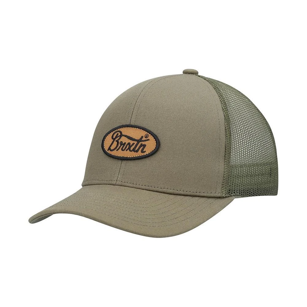 商品Brixton|Men's Olive Parsons Snapback Hat,价格¥211,第1张图片
