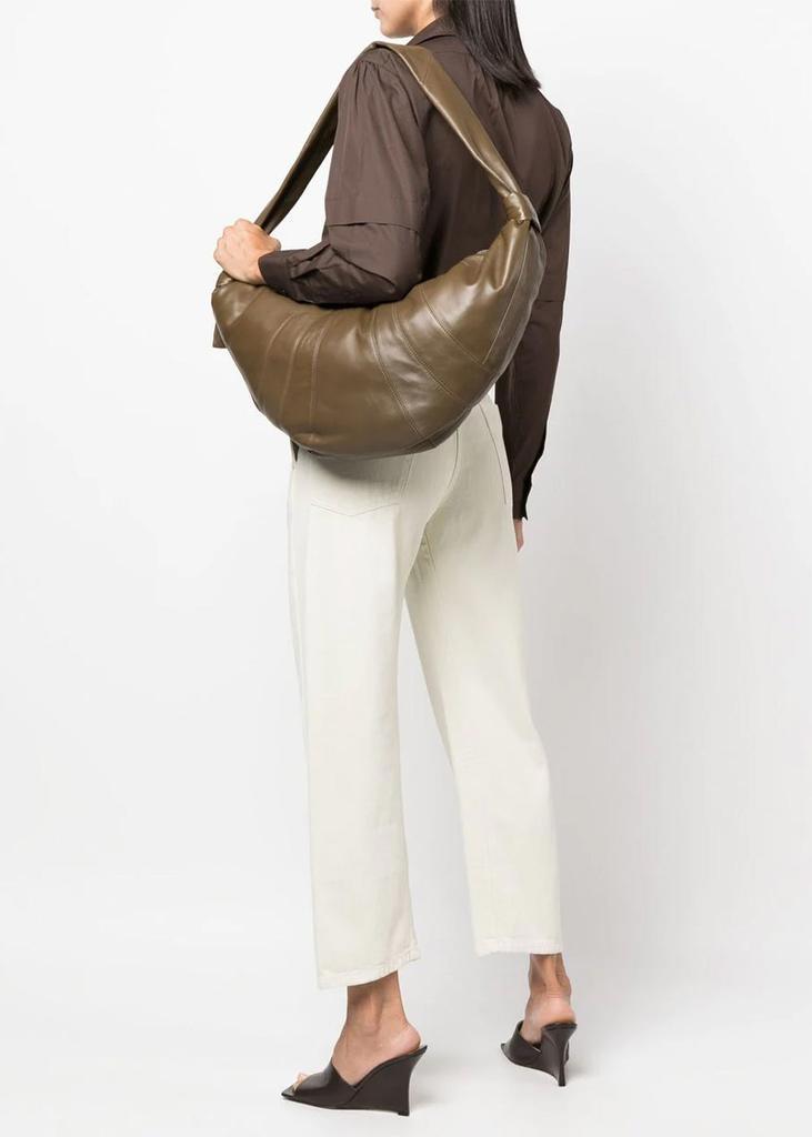 商品Lemaire|Lemaire Dark Olive Nappa Large Croissant Bag,价格¥10647,第4张图片详细描述