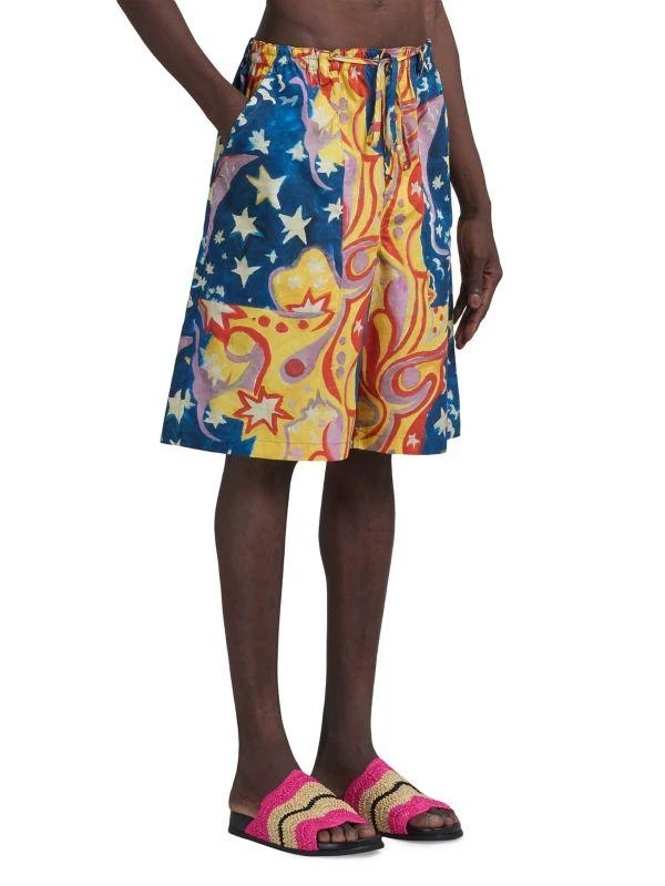商品Marni|Marni x No Vacancy Inn Royal Printed Shorts,价格¥1542,第3张图片详细描述