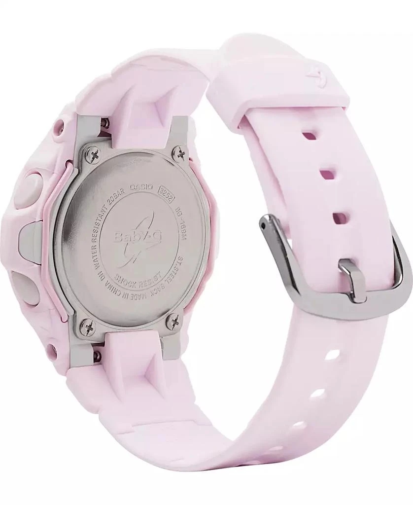 商品G-Shock|Women's Digital Pink Resin Strap Watch 42.6mm,价格¥666,第3张图片详细描述