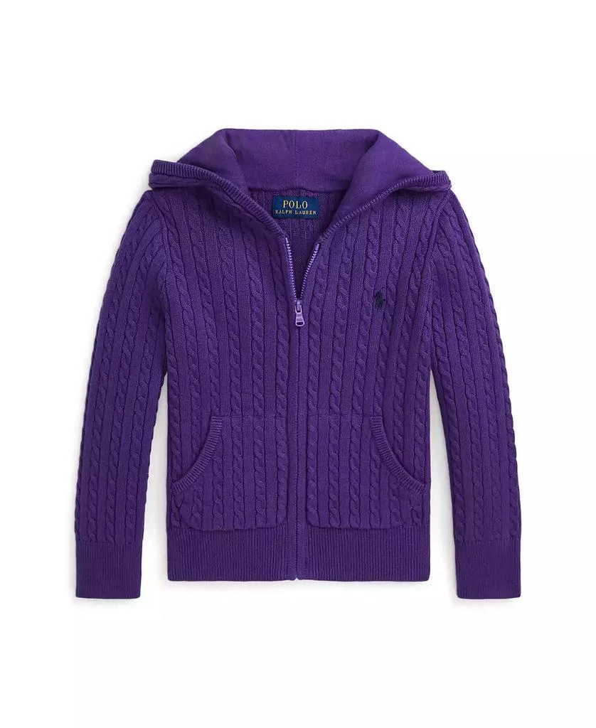 商品Ralph Lauren|Toddler And Little Girls Quilted Water Repellent Barn Jacket,价格¥329,第1张图片