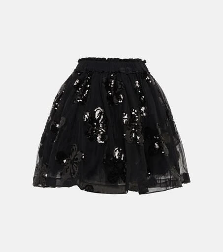 商品Simone Rocha|亮片薄纱迷你半身裙,价格¥4549,第1张图片