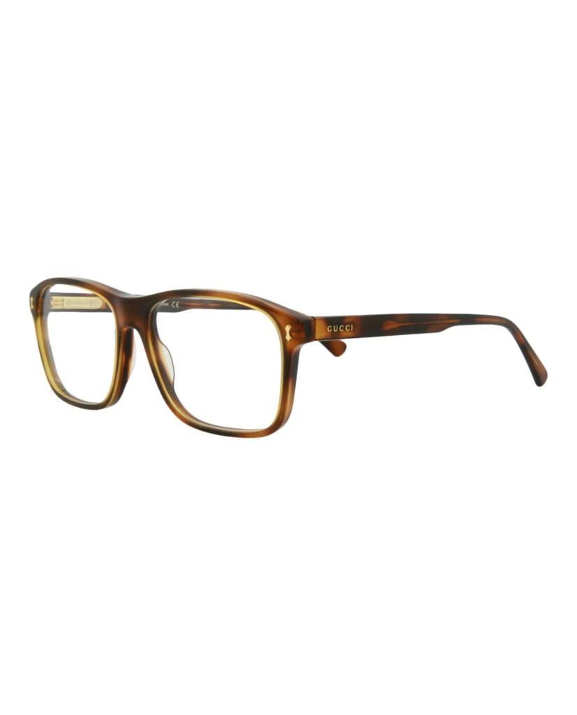 商品Gucci|Square-Frame Acetate Optical Frames,价格¥977,第2张图片详细描述