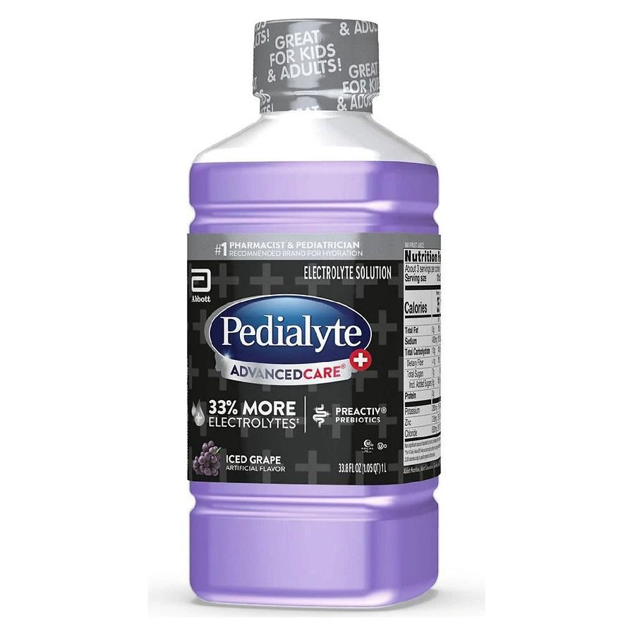商品Pedialyte|Electrolyte Solution Iced Grape,价格¥59,第2张图片详细描述