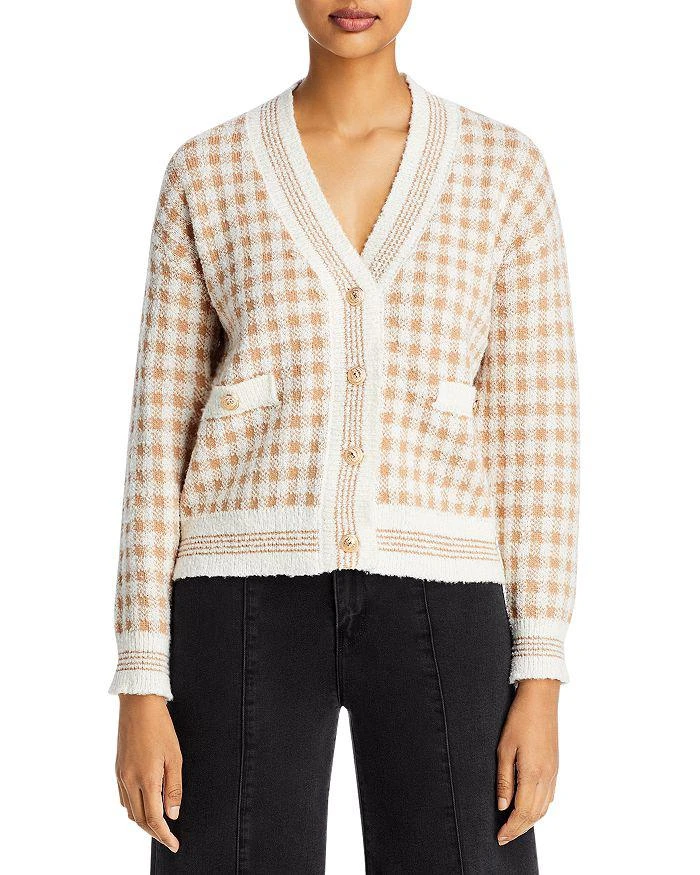 商品AQUA|Coco Check Cardigan - 100% Exclusive,价格¥328,第1张图片