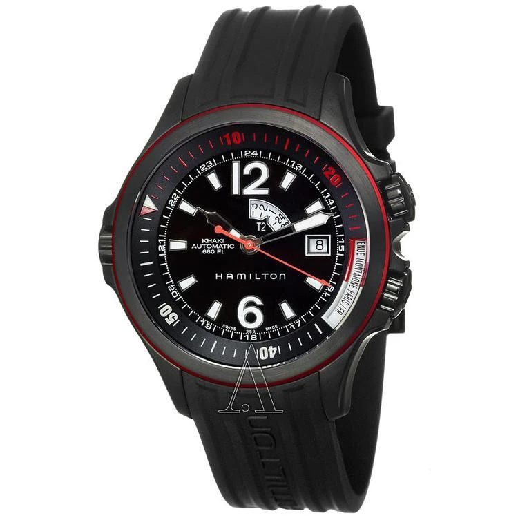商品Hamilton|Khaki Navy GMT 男士手表,价格¥4109,第1张图片