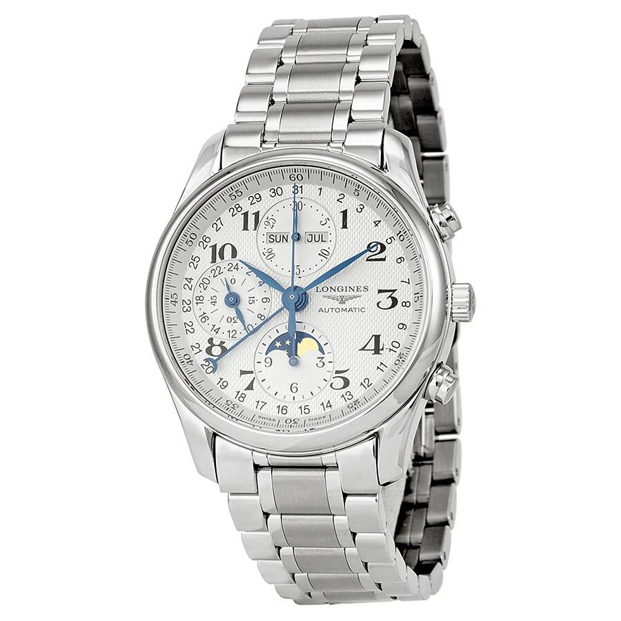 商品Longines|Master Collection Automatic Chronograph Men's Watch L26734786,价格¥18976,第1张图片