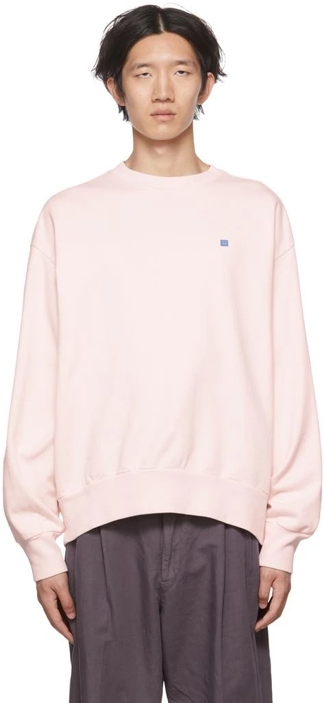 商品Acne Studios|Pink Patch Sweatshirt,价格¥925,第1张图片