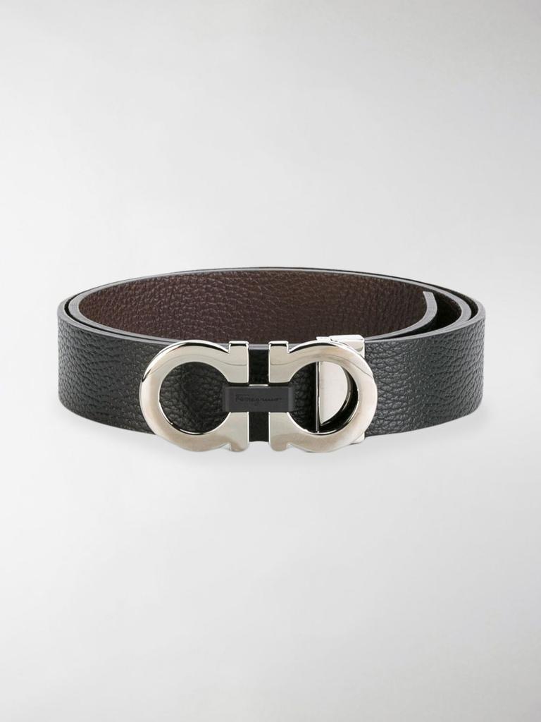 商品Salvatore Ferragamo|SALVATORE FERRAGAMO - Gancini Leather Belt,价格¥3922,第6张图片详细描述