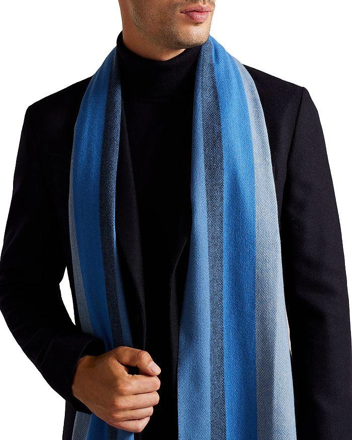 商品Ted Baker London|Alfredy Striped Woven Scarf,价格¥473,第2张图片详细描述