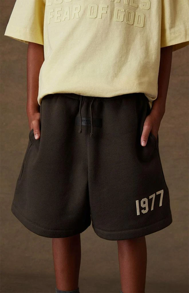 商品Essentials|Off Black Sweat Shorts,价格¥189,第5张图片详细描述