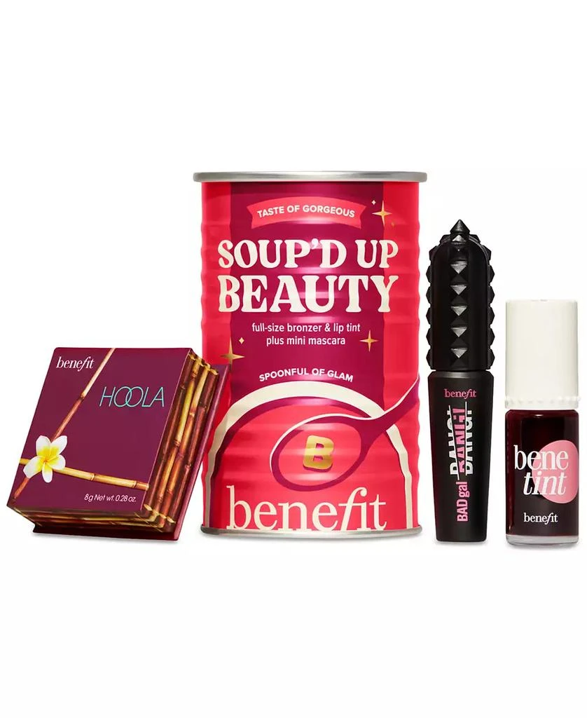 商品Benefit Cosmetics|3-Pc. Soup'd Up Beauty Bronzer, Tint & Mascara Set,价格¥260,第1张图片