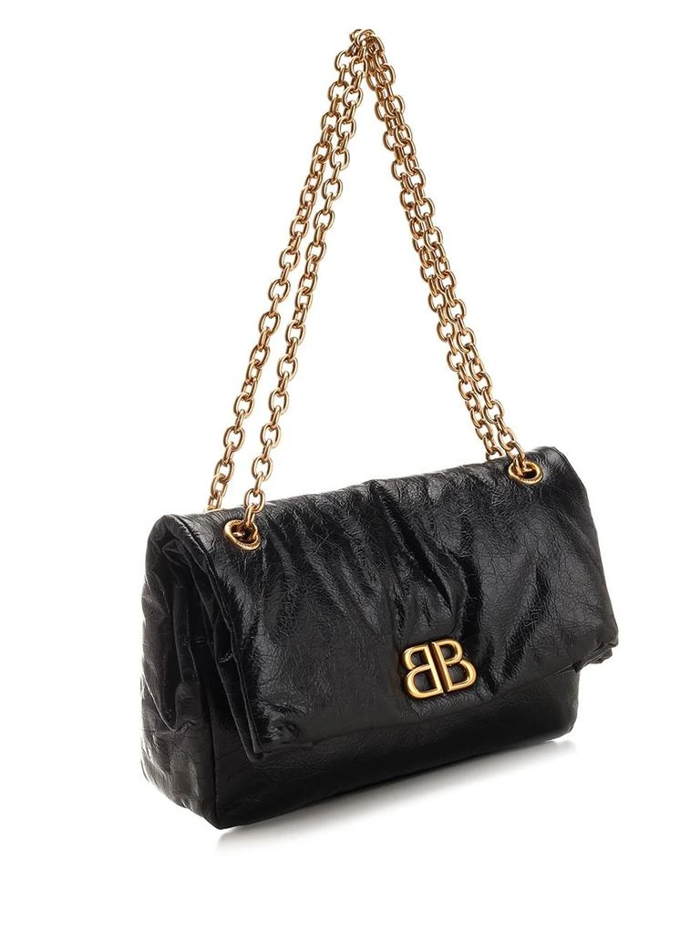商品Balenciaga|Monaco Shoulder Bags Black,价格¥18719,第2张图片详细描述