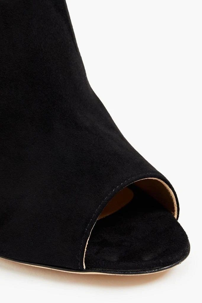 商品Sergio Rossi|Royal suede mules,价格¥2116,第4张图片详细描述