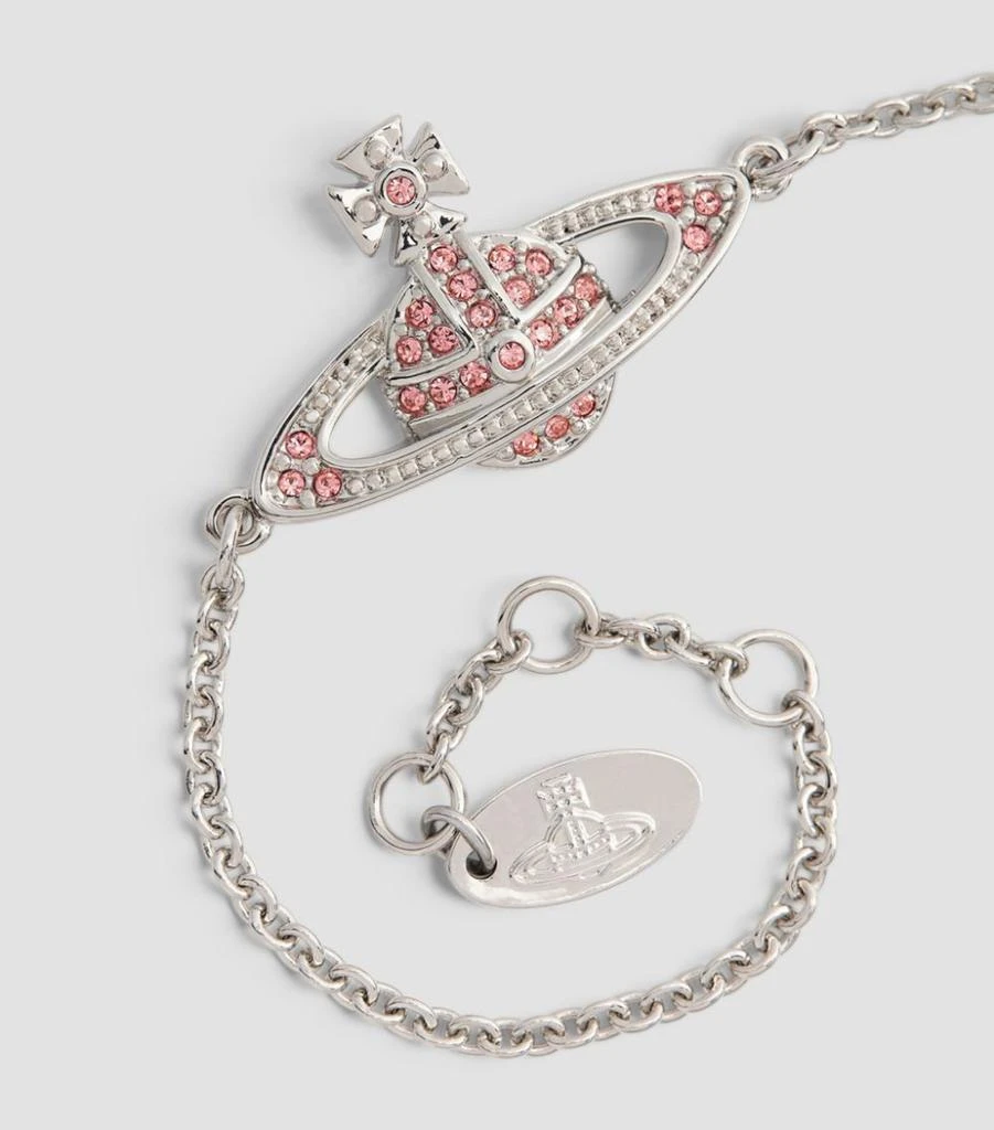 Crystal-Embellished Mini Bas Relief Chain Bracelet 商品