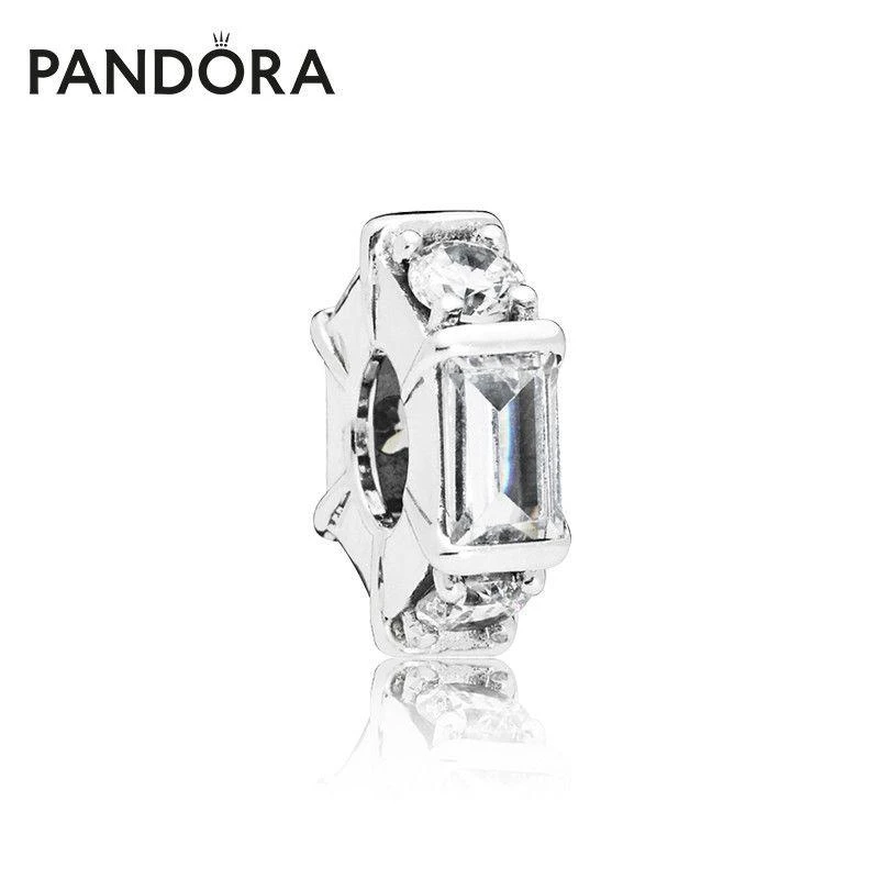商品PANDORA|美国潘多拉Pandora 梦幻冰雕925银小串饰 797529CZ,价格¥436,第1张图片