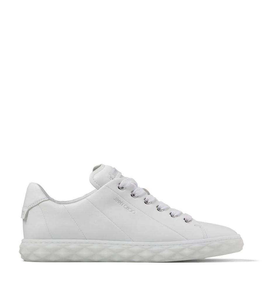 商品Jimmy Choo|Diamond Light Leather Sneakers,价格¥4986,第1张图片