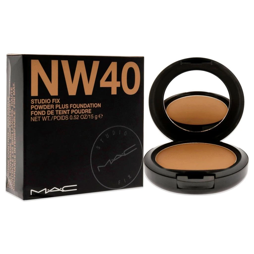 商品MAC|Studio Fix Powder Plus Foundation - NW40 by MAC for Women - 0.52 oz Foundation,价格¥306,第3张图片详细描述