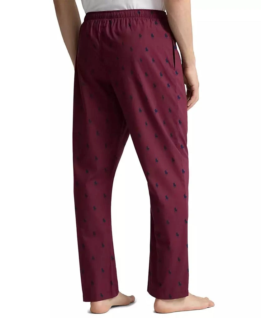 Men's Woven Pony-Print Pajama Pants 商品