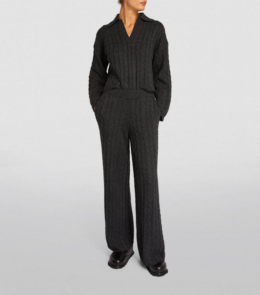 商品Joseph|Cable Knit Trousers,价格¥2874,第4张图片详细描述