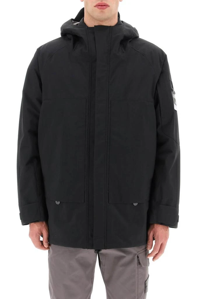 商品Stone Island|Stone island shadow project r-nylon opaque gore-tex parka with augment down jacket,价格¥12796,第2张图片详细描述