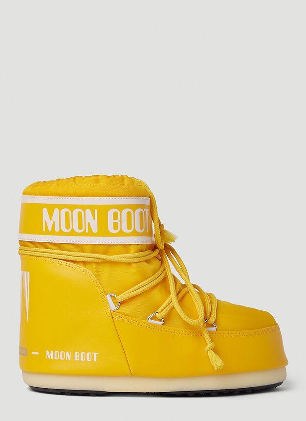 商品Moon Boot|Icon Low Snow Boots in Yellow,价格¥1223,第1张图片
