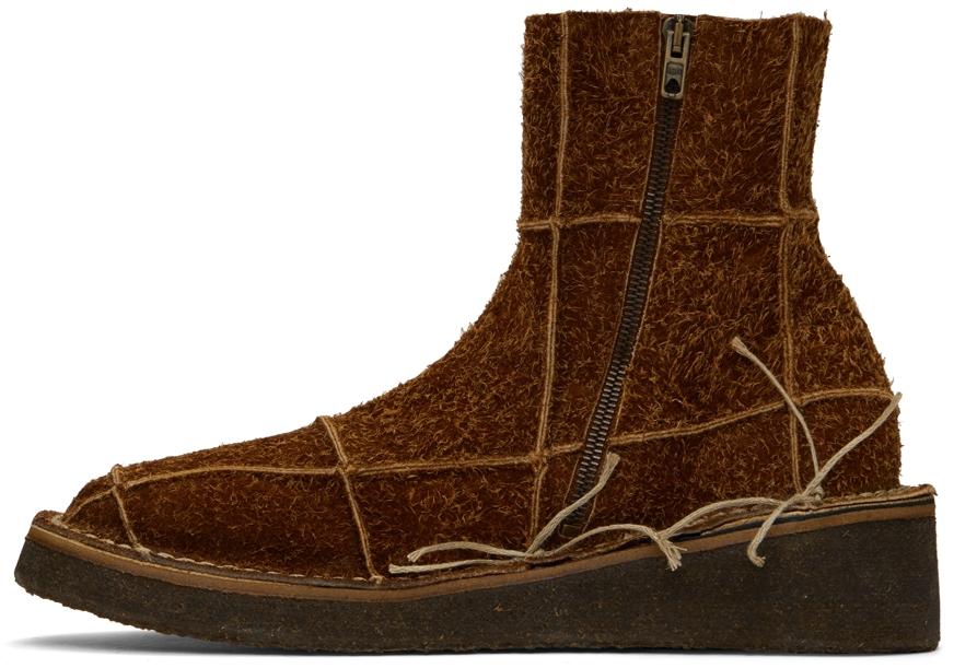 Brown Suede Desert Boots商品第3张图片规格展示