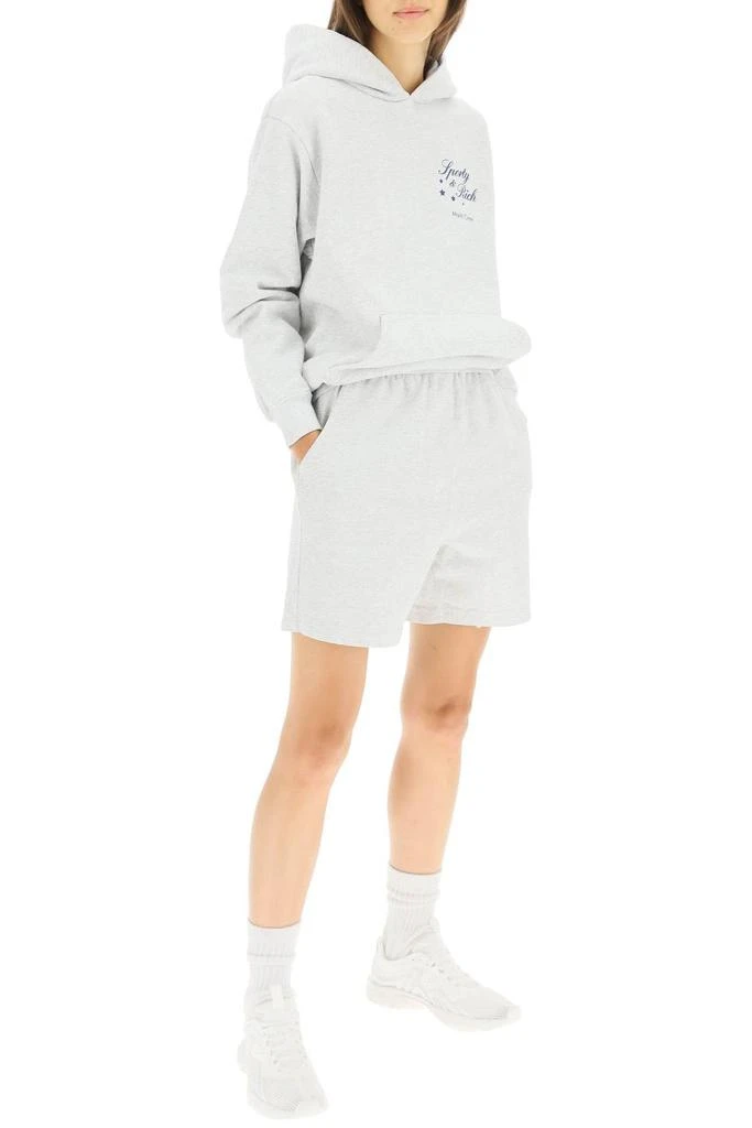 商品Sporty & Rich|'STARS HEALTH CREW' SPORTY SHORTS,价格¥443,第2张图片详细描述