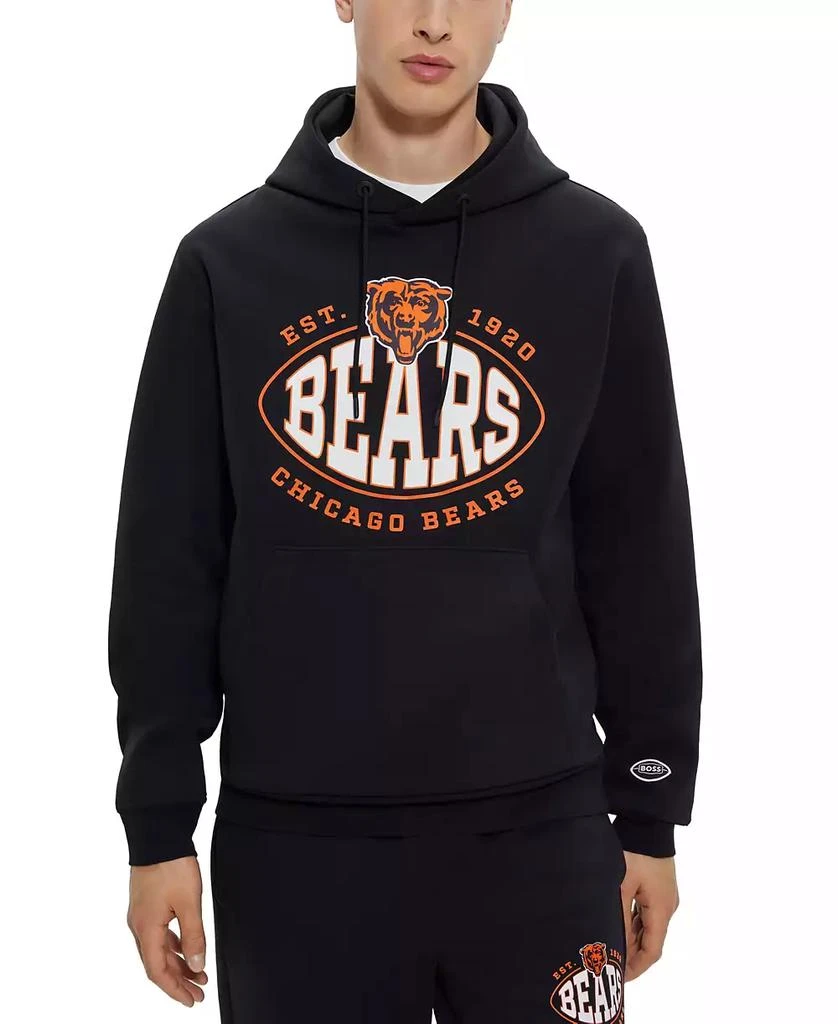 商品Hugo Boss|Men's BOSS x NFL Chicago Bears Hoodie,价格¥705,第1张图片