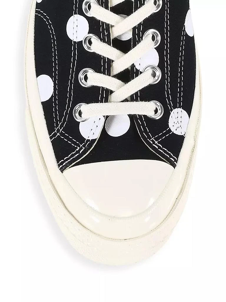 商品Comme des Garcons|Comme des Garcons Play x Converse Polka Dot Low-Top Sneakers,价格¥1105,第4张图片详细描述