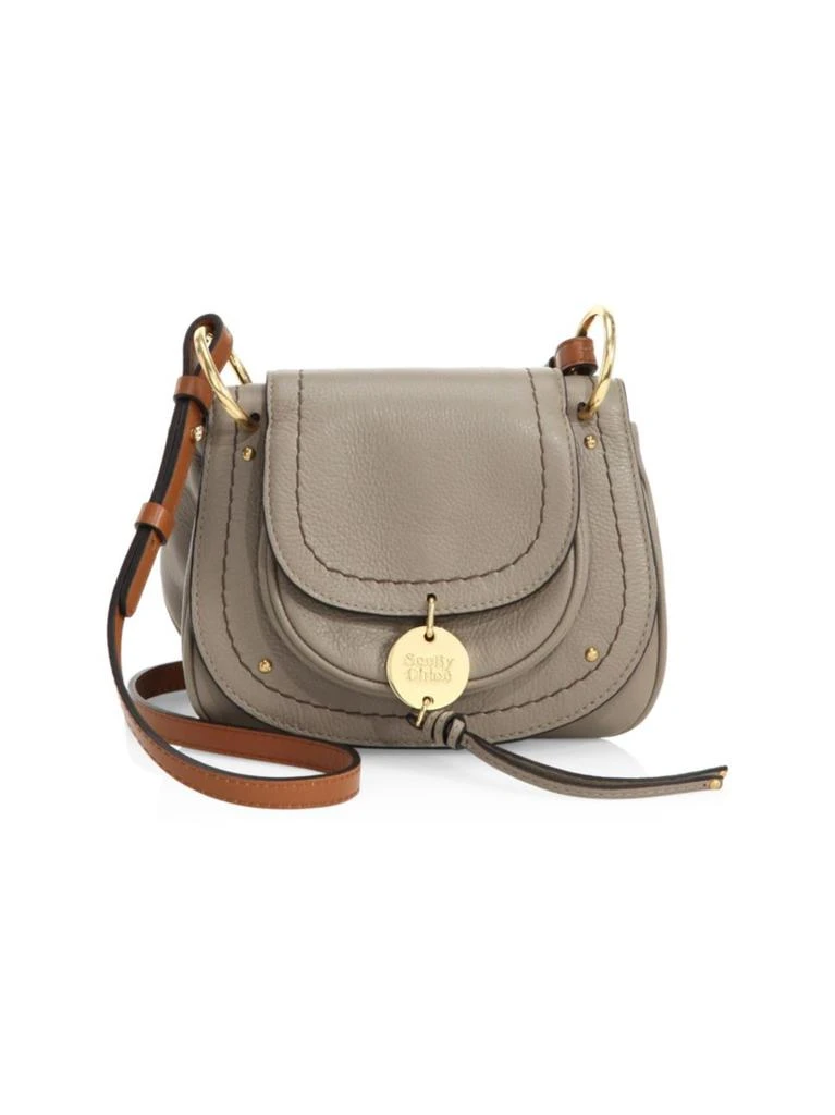 商品See by Chloé|Susie Mini Leather Saddle Bag,价格¥2072,第1张图片