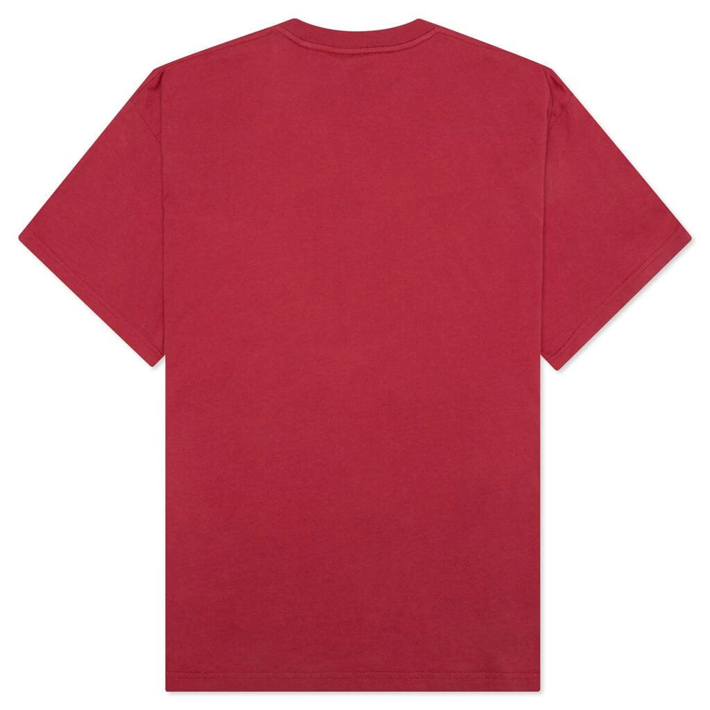 商品Brain Dead|Brain Dead Low Battery T-Shirt - Maroon,价格¥282,第2张图片详细描述