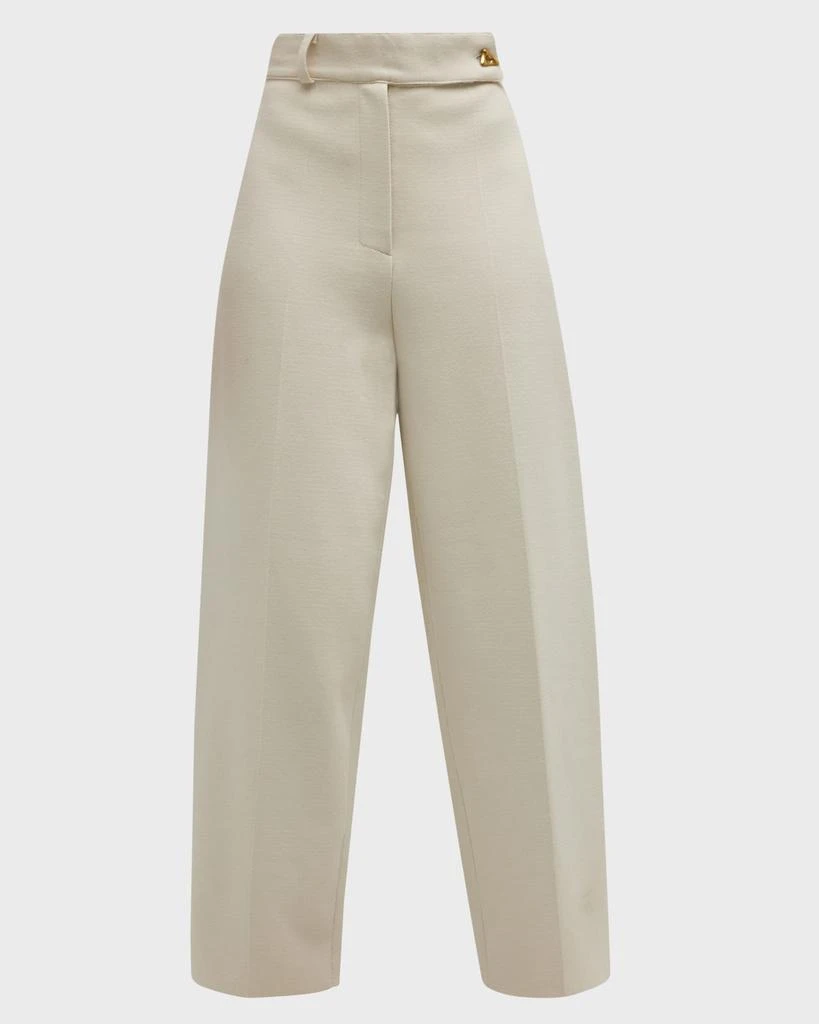 商品AERON|Madeleine High-Rise Straight Cropped Trousers,价格¥4606,第2张图片详细描述