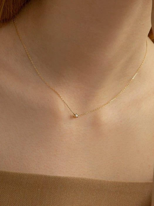商品LUNNE|14k Diamond 1 ct Necklace,价格¥1760,第1张图片