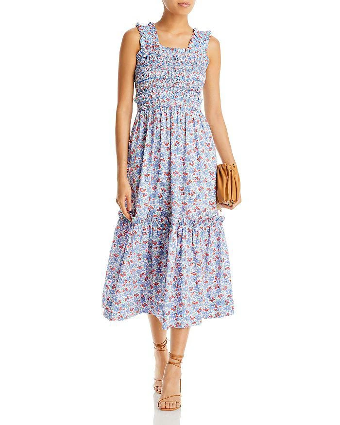 商品Sea|NYC Peggy Cotton Floral Print Dress,价格¥1128,第2张图片详细描述