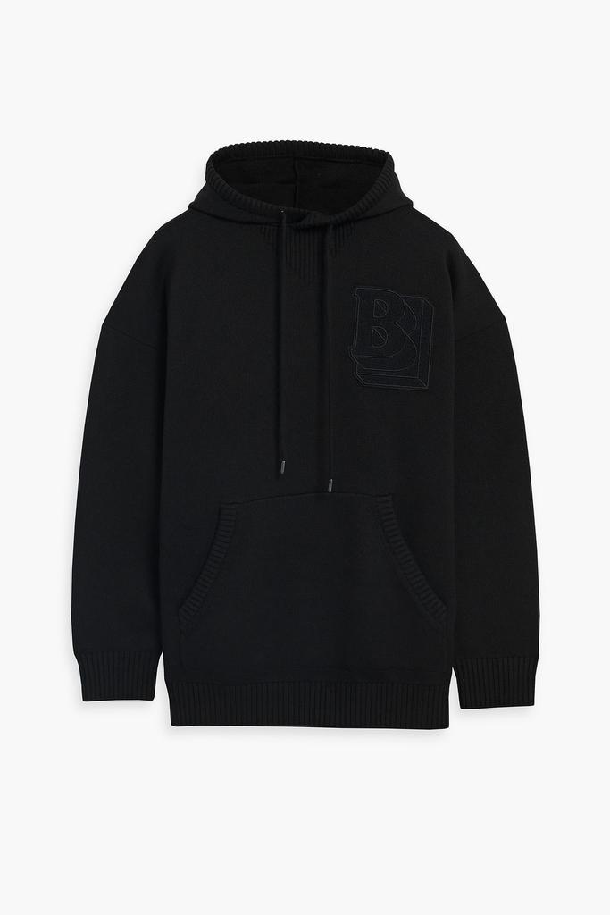 商品Burberry|Appliquéd wool hoodie,价格¥5760,第1张图片