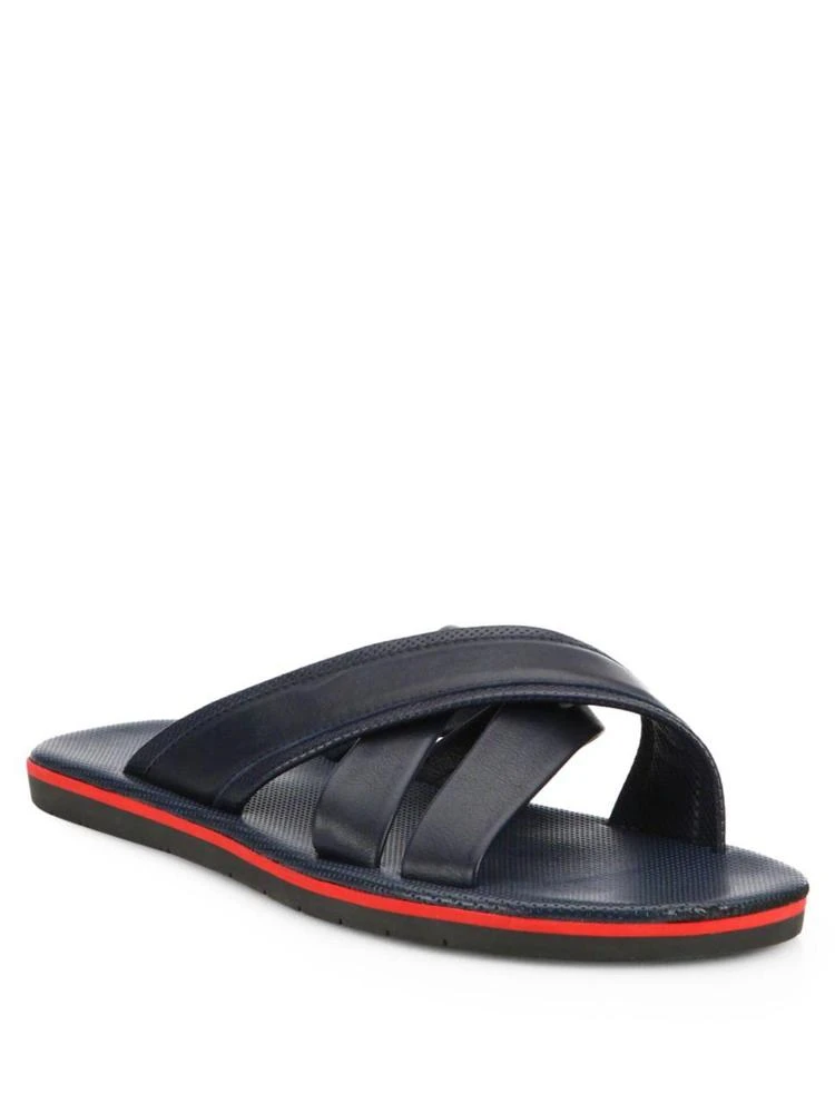 商品Saks Fifth Avenue|COLLECTION Cross-Strap Leather Sandals,价格¥1260,第1张图片