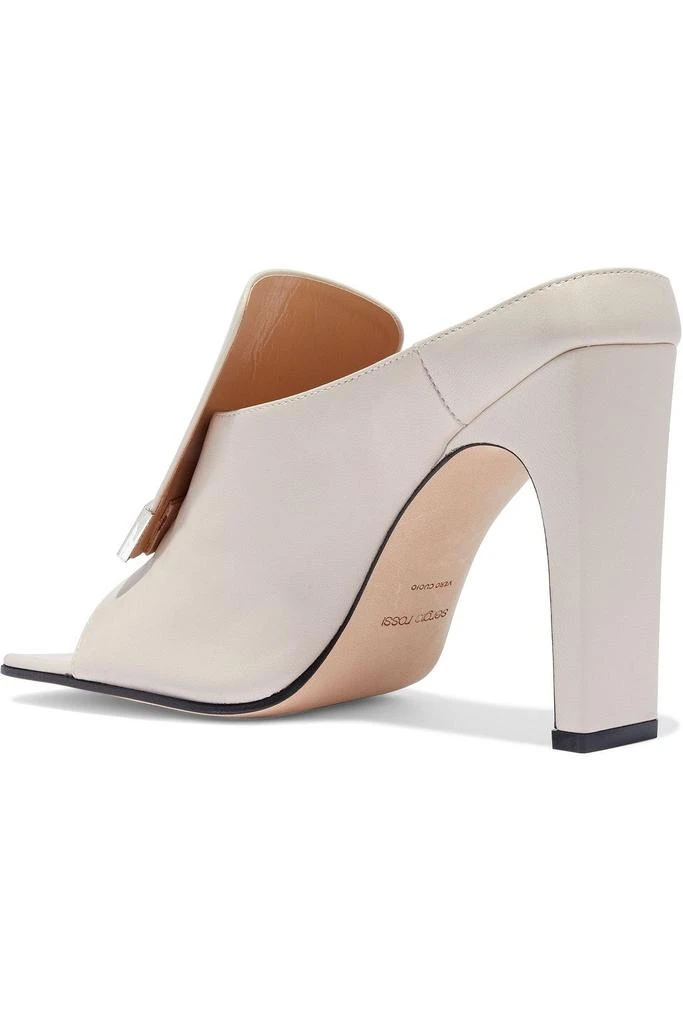 商品Sergio Rossi|sr1 leather mules,价格¥1281,第3张图片详细描述