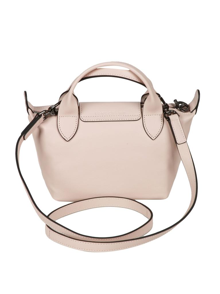 Longchamp Top Zip Buttoned Flap Small Shoulder Bag商品第3张图片规格展示