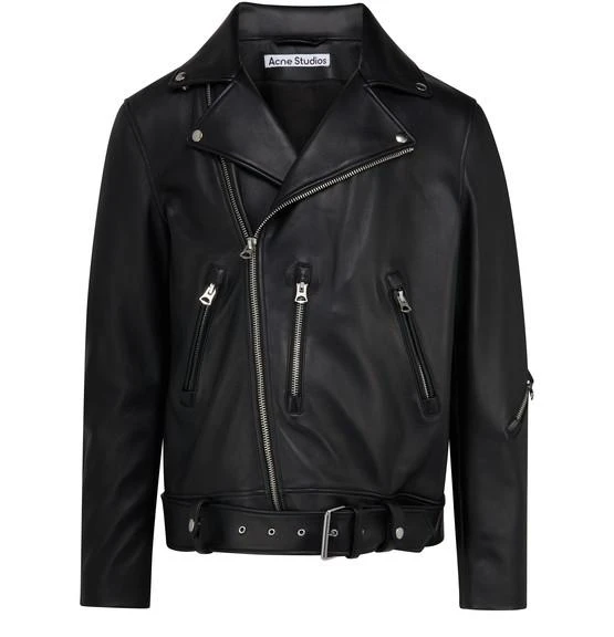 商品Acne Studios|Nate Clean 皮夹克,价格¥12672,第1张图片