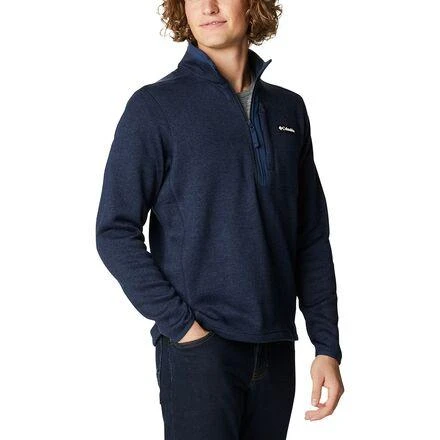 商品Columbia|Sweater Weather 1/2-Zip Jacket - Men's,价格¥394,第4张图片详细描述