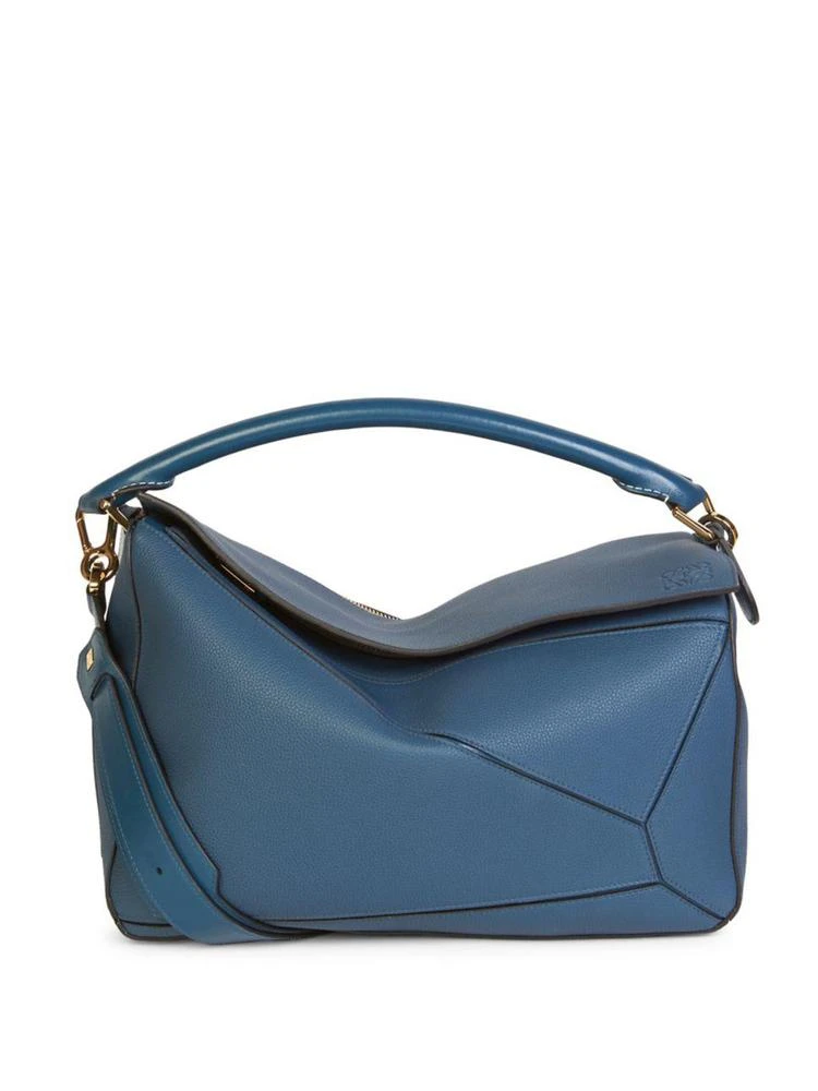 商品Loewe|Medium Leather Puzzle Bag,价格¥19225,第1张图片