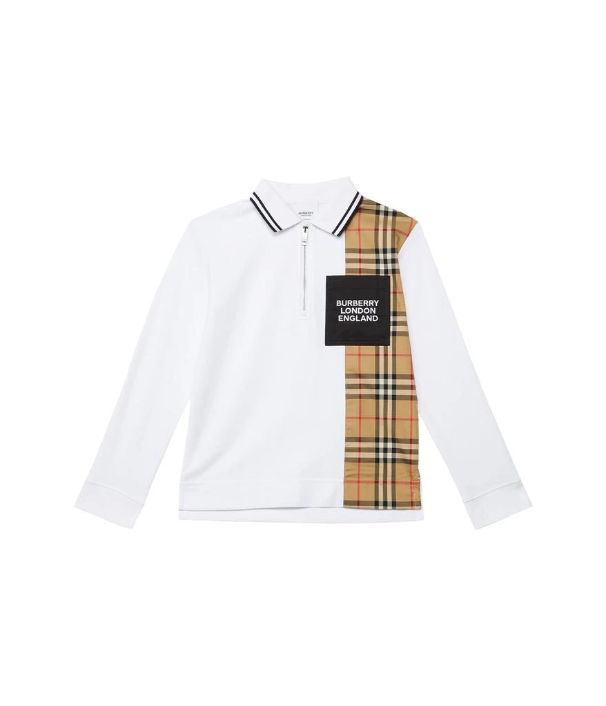 商品Burberry|Matthew Long Sleeve (Little Kids/Big Kids),价格¥1349,第1张图片